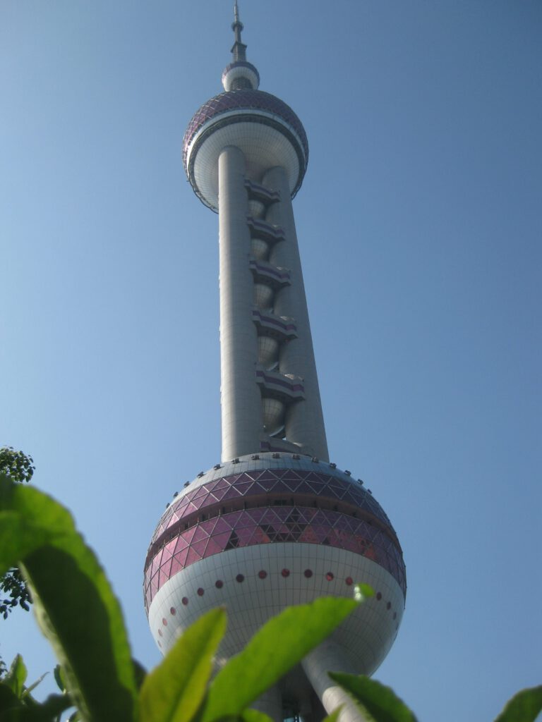 Oriental Pearl Tower in Shanghai 