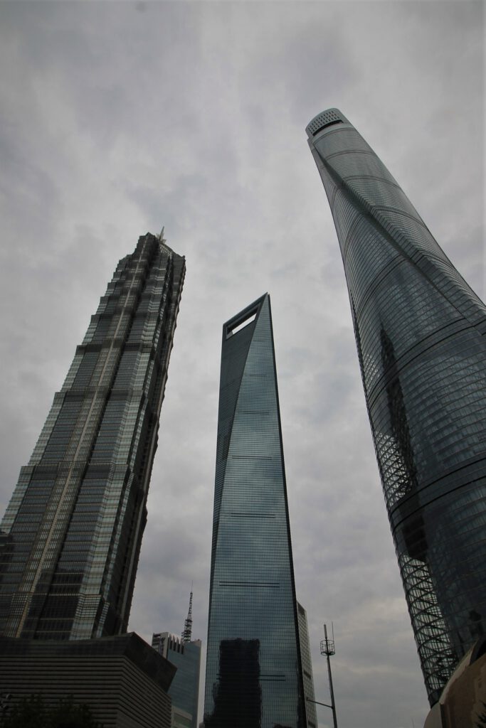 Shanghai Tower in Pudong.