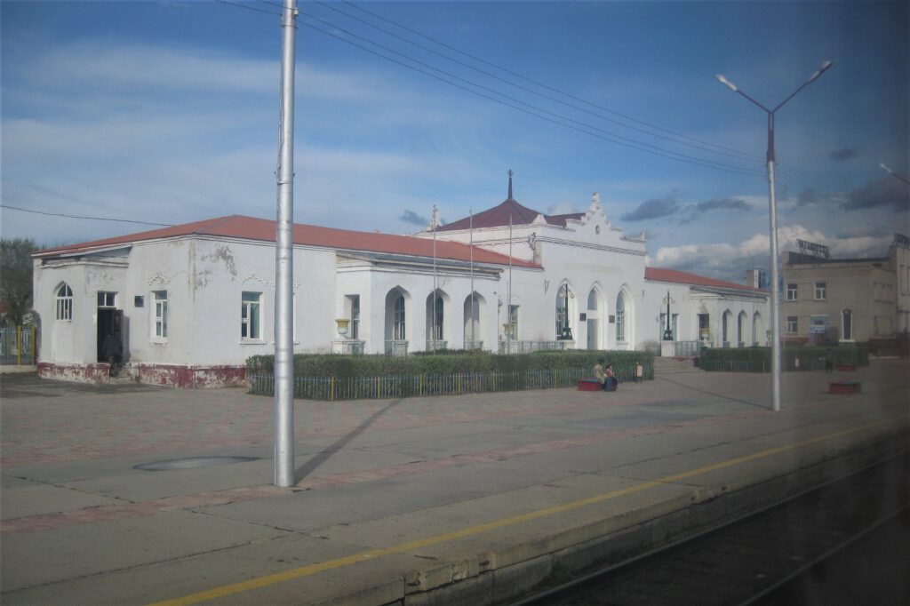 Grenzbahnhof Süchbaatar. 